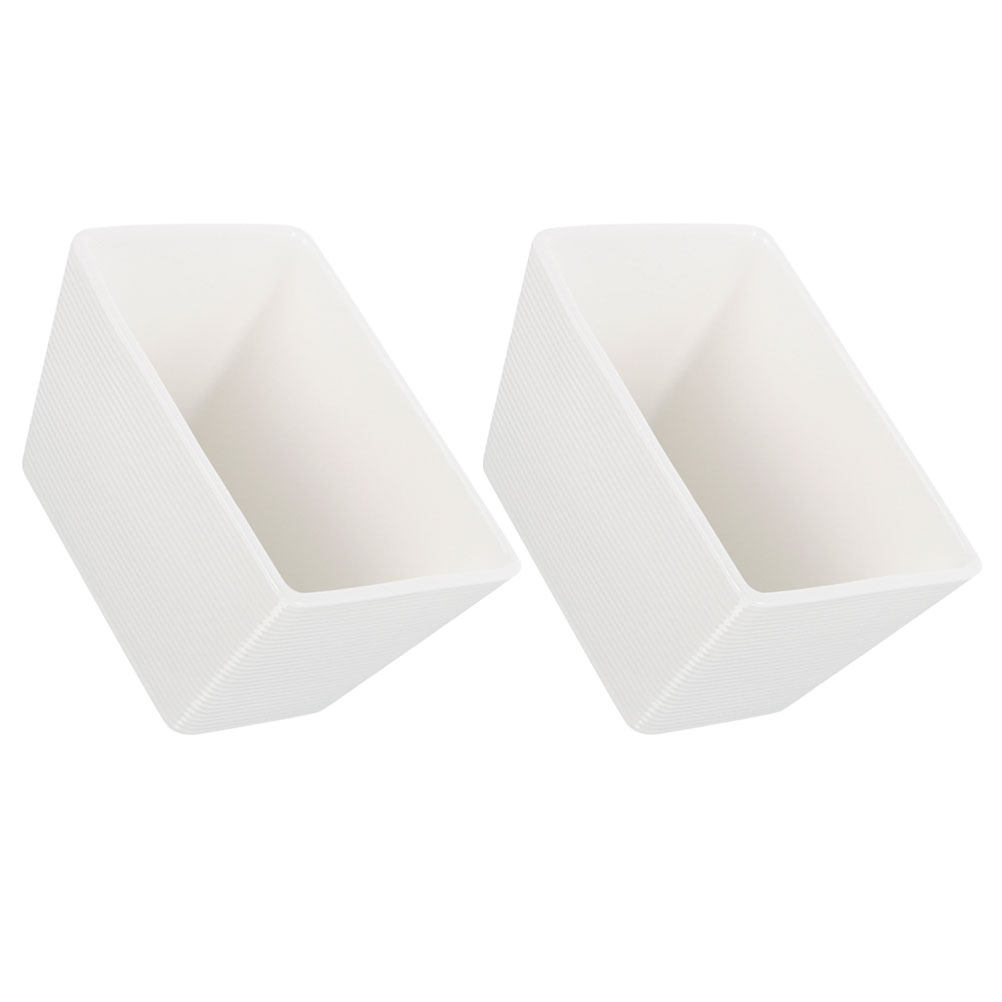 Coffee Tea Sugar - 2 stuks keramische theezakjeshouder, suikerzakjescontainer, thee-organizer