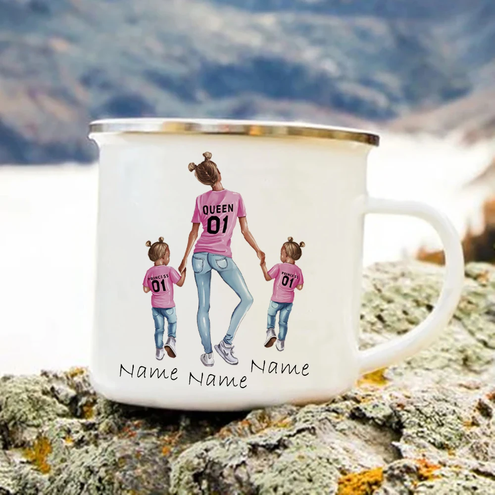 Coffee Tea Name - Moeder Twee Dochters Aanpassen Mok Cup