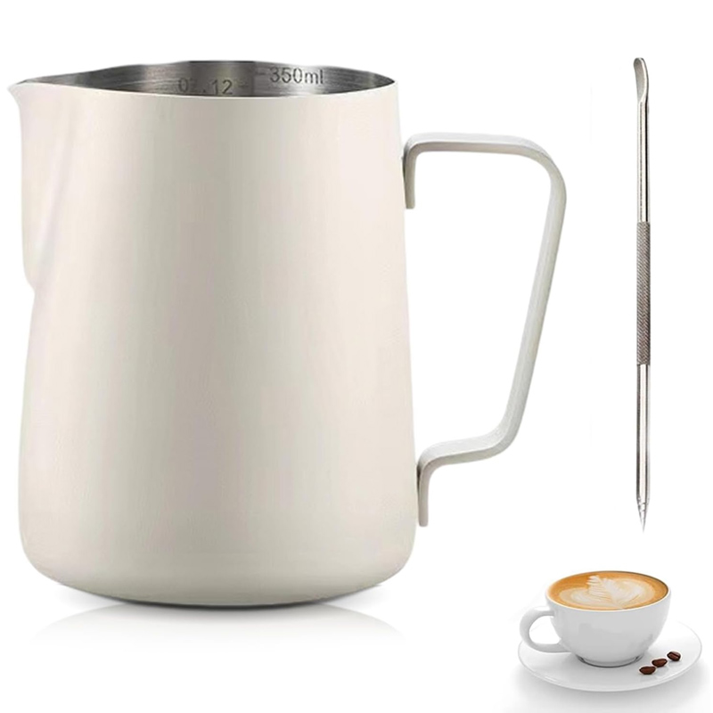 Barista Milk Jug - Melkkan van roestvrij staal met maatverdeling