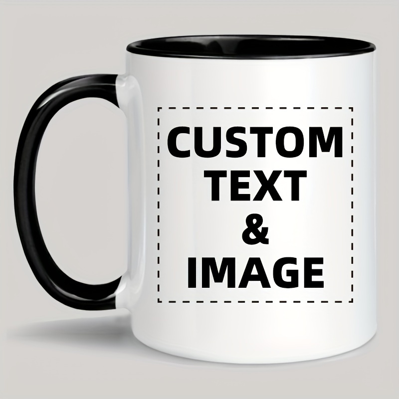 Mok met eigen foto & tekst/log - Coffee Tea Name recensie en prijs