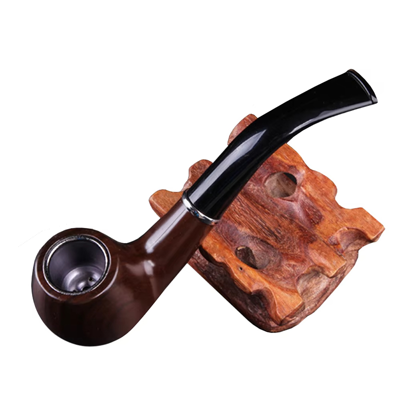 Retro Hars Ebbenhouten Rookpij - Burr Hand Grinder recensie en prijs