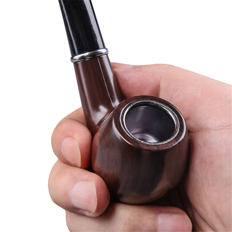 Retro Hars Ebbenhouten Rookpij - Burr Hand Grinder recensie en prijs