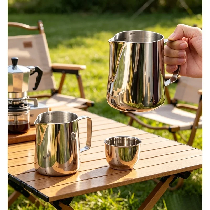 Melkopschuimkan van roestvrij  - Barista Milk Jug recensie en prijs