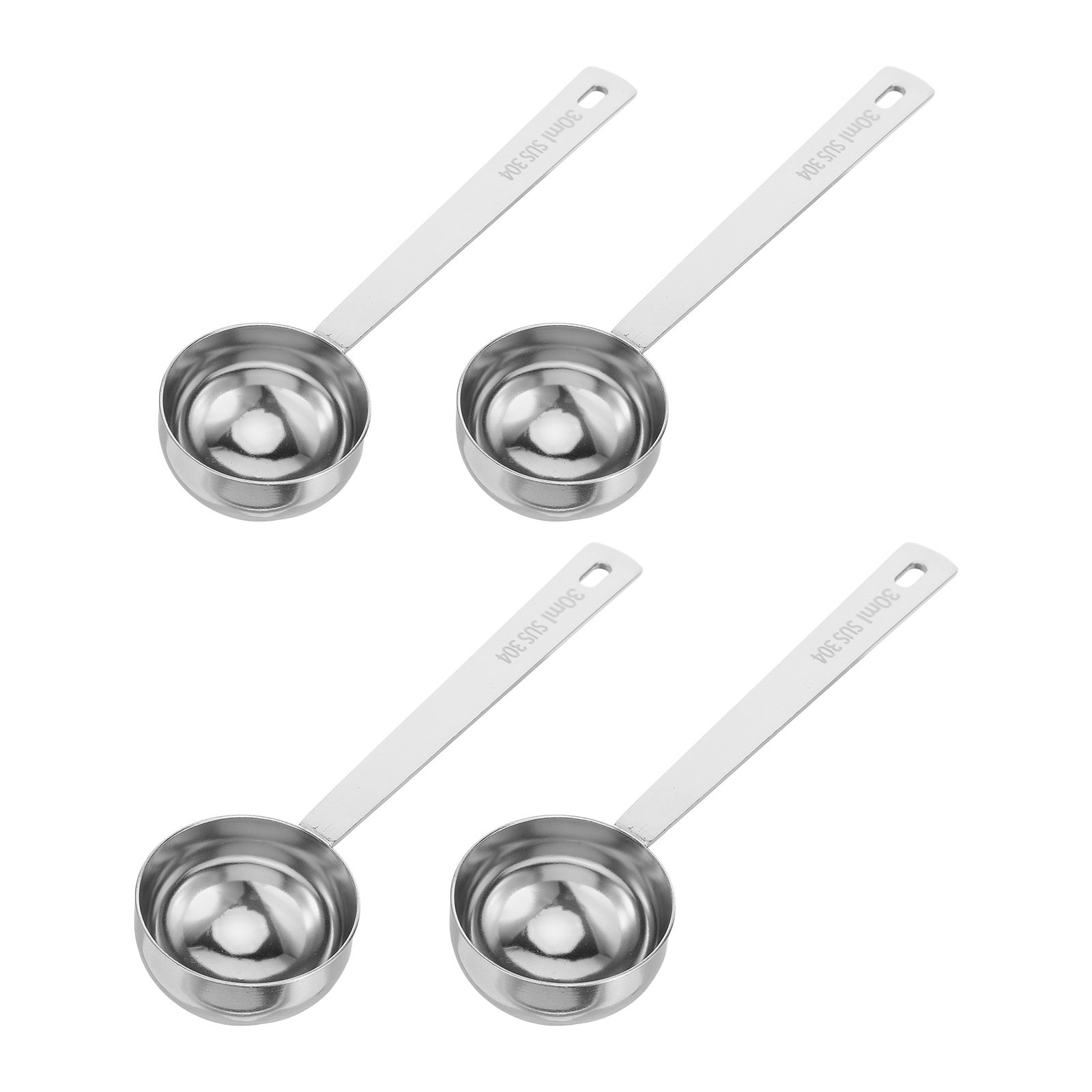 4 stuks roestvrijstalen koffie - Coffee Tea Sugar recensie en prijs