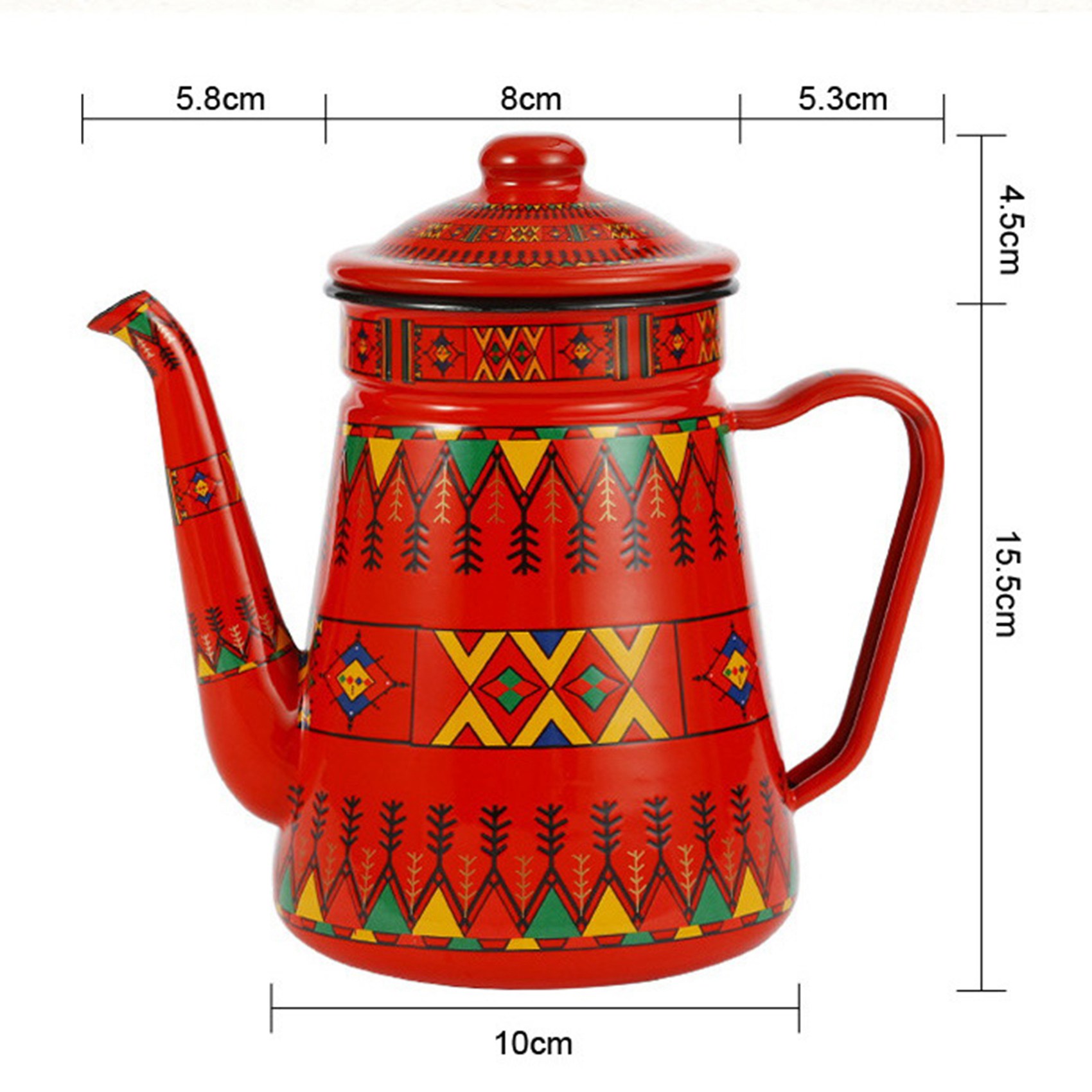 J1UL1N 1.2L Emaille Koffiepot  - Barista Milk Jug recensie en prijs