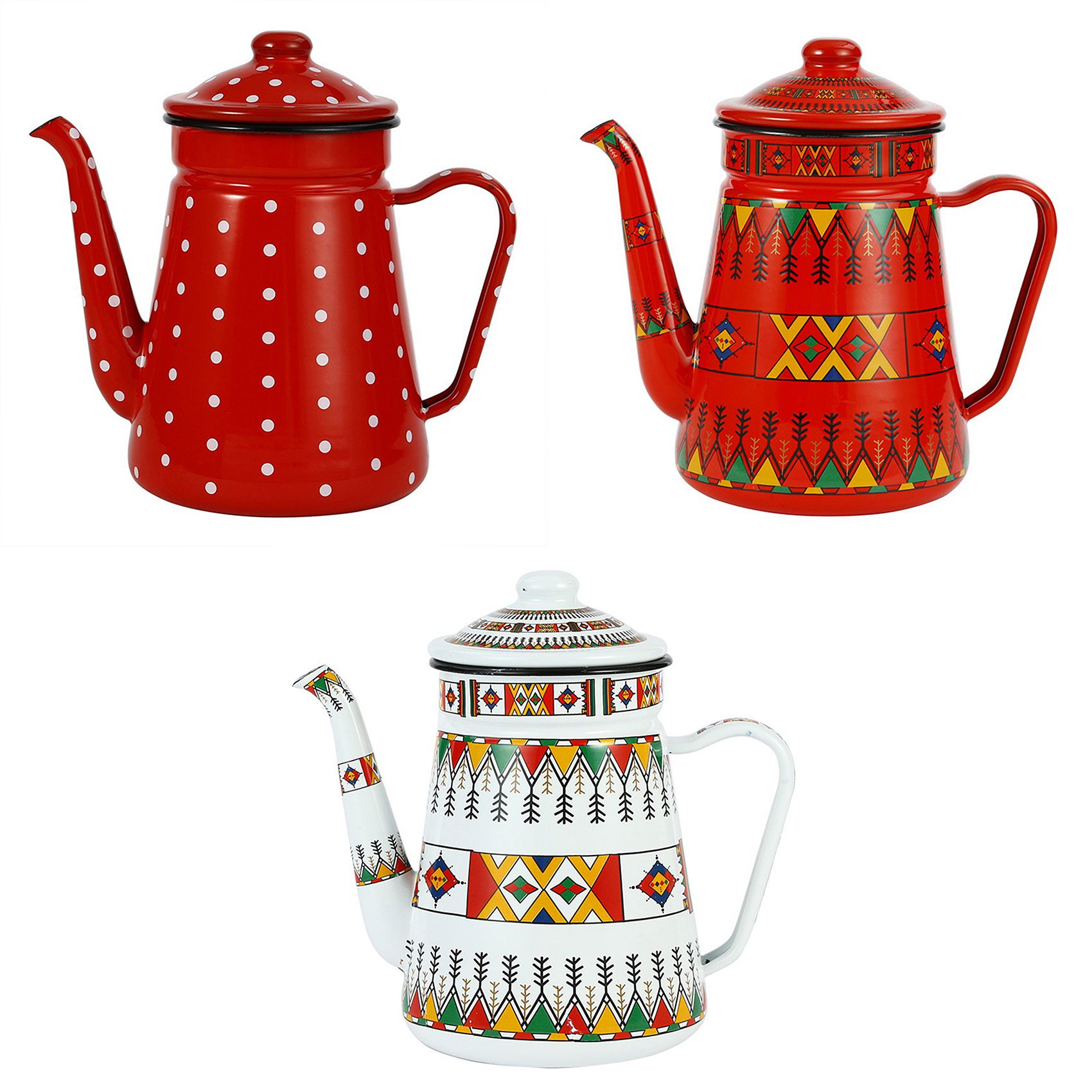 J1UL1N 1.2L Emaille Koffiepot  - Barista Milk Jug recensie en prijs
