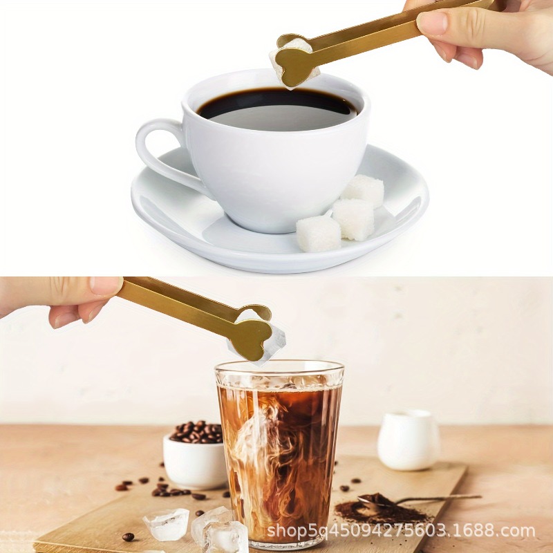 4/6PCS roestvrijstalen hartvor - Coffee Tea Sugar recensie en prijs