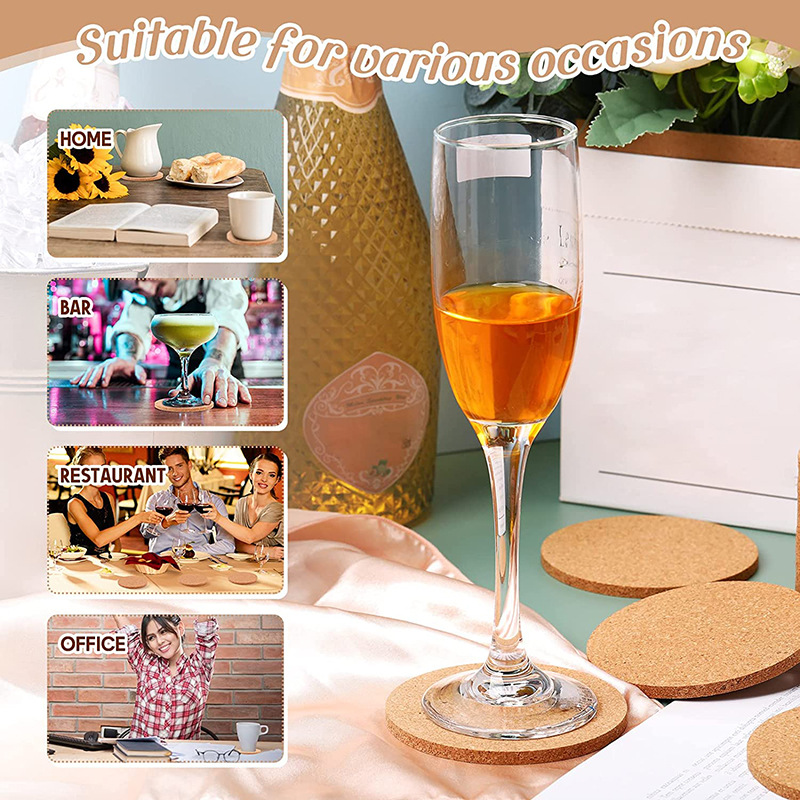 5/10/20/30PCS Ronde Houten Mat - Xbloom Coffee Tea recensie en prijs