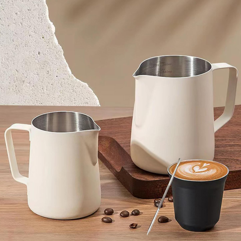 Melkkan van roestvrij staal me - Barista Milk Jug recensie en prijs