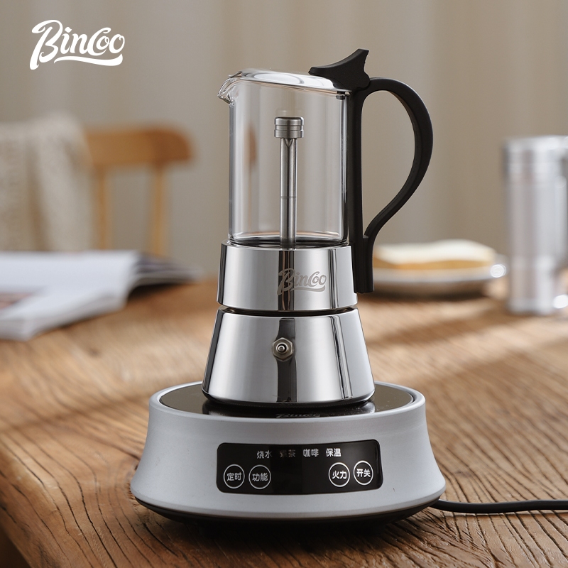 BINCOO Dual-valve Moka Pot RVS - Moka Pot Stove recensie en prijs