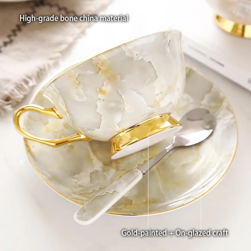 Marmeren koffieservies van por - Coffee Tea Sugar recensie en prijs