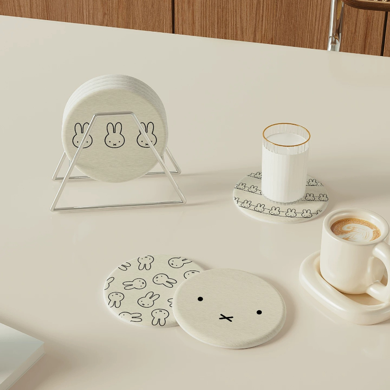 Miffy Kawaii Anime Onderzetter - Xbloom Coffee Tea recensie en prijs