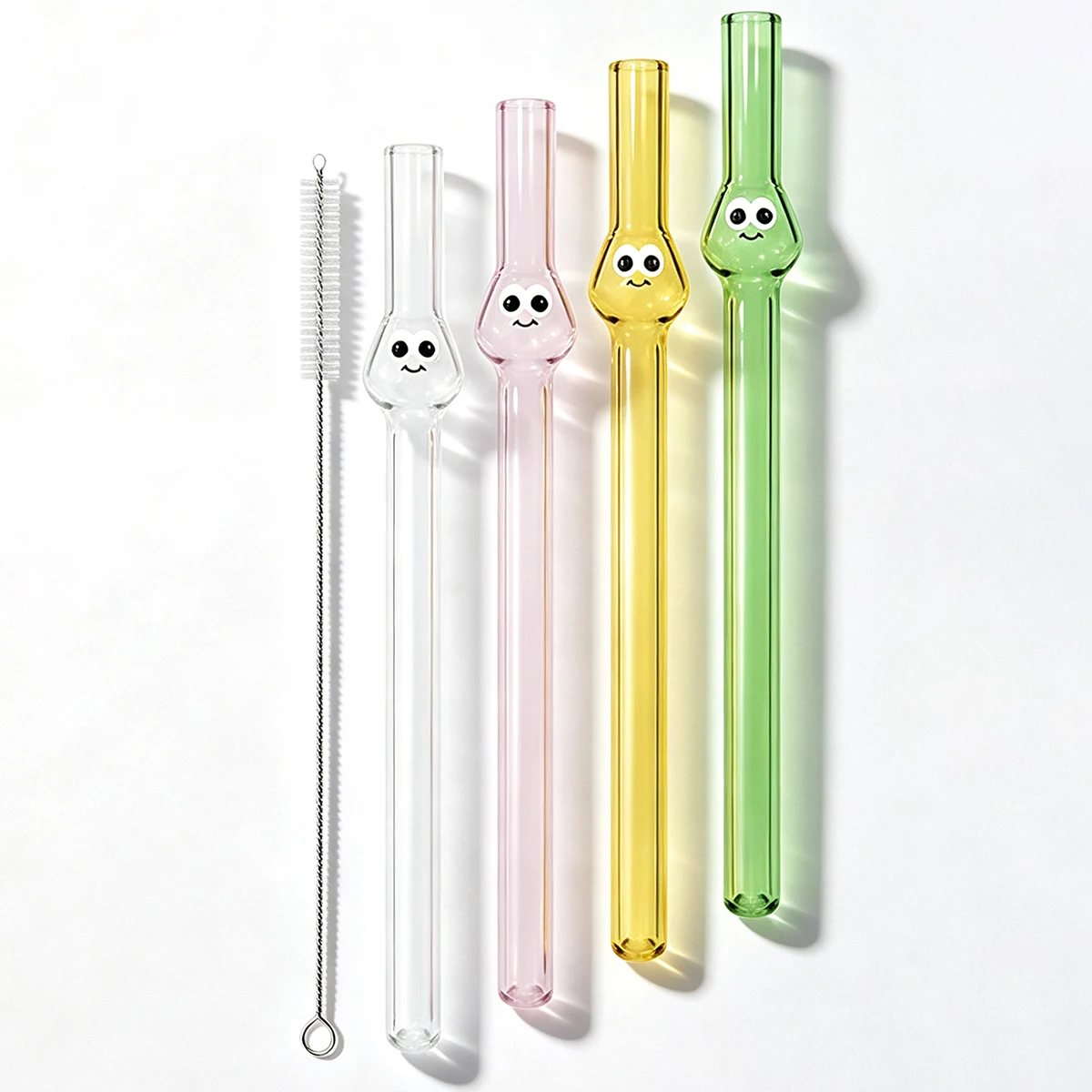 4 stuks brede 12mm glazen riet - Coffee Tea And Sugar Set recensie en prijs