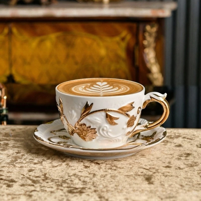 Villari-stijl porseleinen koff - Coffee Tea Sugar recensie en prijs