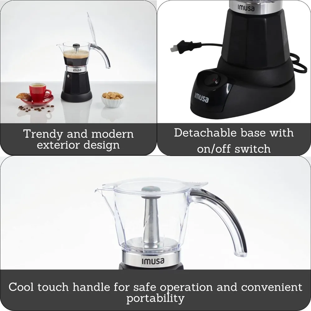 %a Imusa elektrische espressom - Moka Pot Stove recensie en prijs